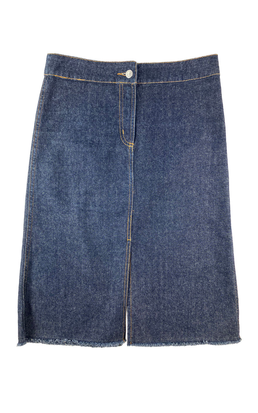 Perfect Midi Denim Skirt