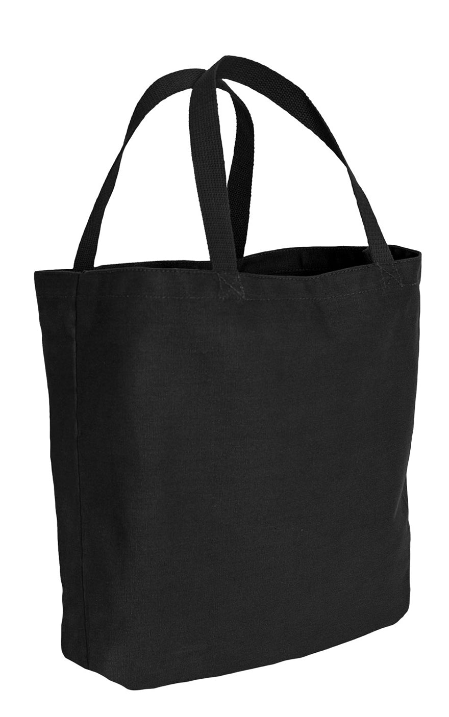 Canvas Tote Bag in Black